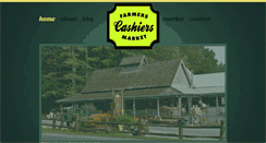 Desktop Screenshot of cashiersfarmersmarket.com