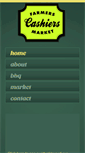 Mobile Screenshot of cashiersfarmersmarket.com